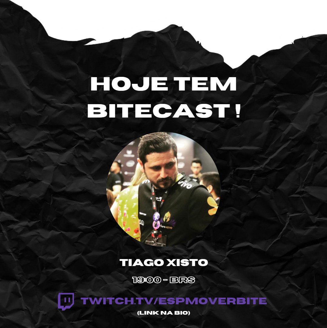 espmoverbite's tweet photo. E pra estrear a casa nova, nada mais justo do que convidar um profissional de peso do cenário, hoje vamos bater um papo com o CEO da @VivoKeyd, Tiago Xisto (@tiagoxisto).
Encontro marcado ás 19h na Twitch, fica ligado!
https://t.co/62BTidv8bu
#GOOVB #LETSBITE 🐊💙 https://t.co/SJcFiRjlRM