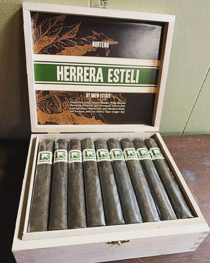 PuffNStuffTX's tweet photo. We're back to one customer in the store at a time again ❤  Come take look at the new cigar we just got! The Herrera Estelli Torro Especial!! This is a must try to enjoy!!! #Cigar #newcigar #smoke #cigarlounge https://t.co/OufiQiKmGE