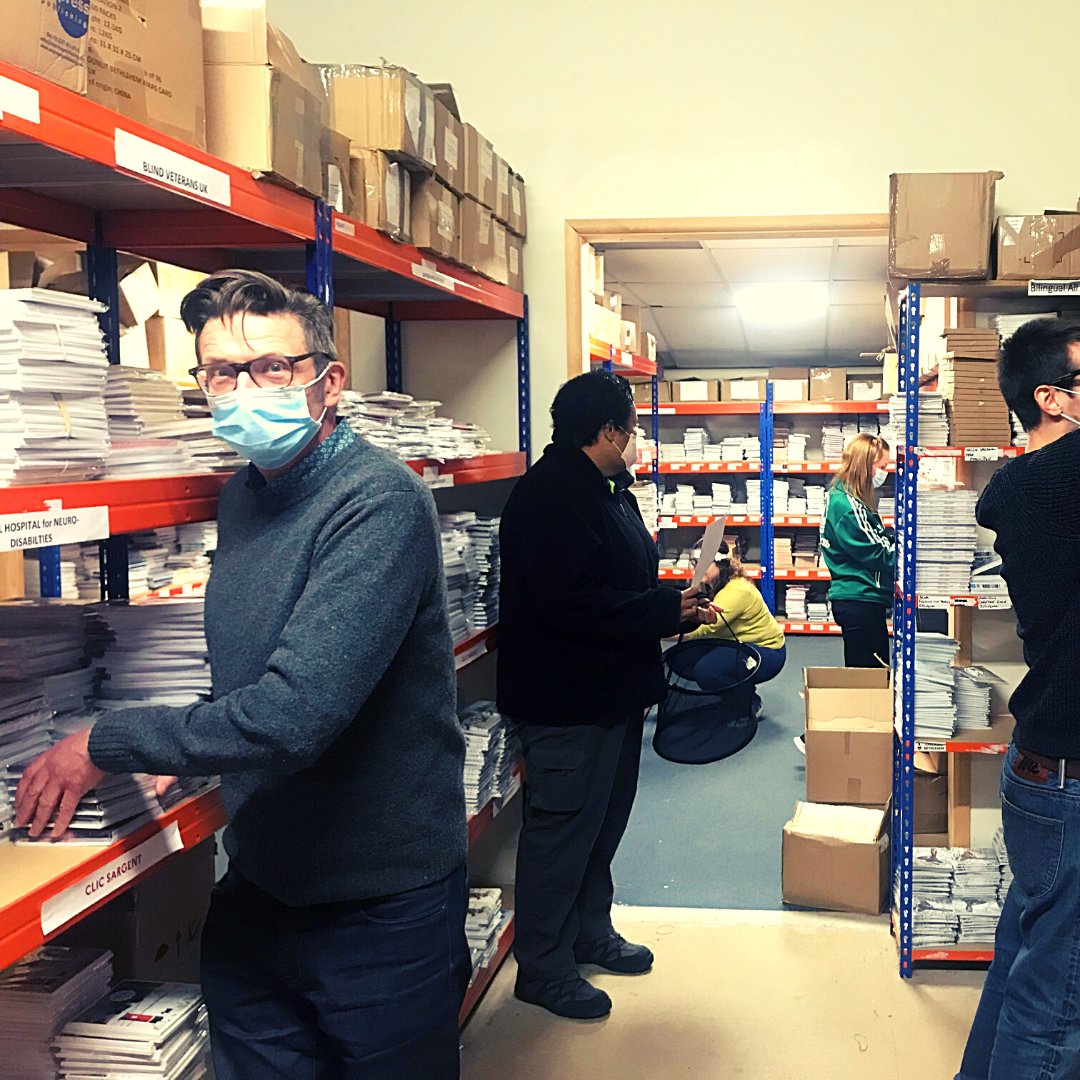 cardsforcharity's tweet photo. We'll be honest with you... we're not Amazon. We're a small team who are all helping to get deliveries out including our CEO, Jeremy. So, please do bear with us - these are unprecedented times and we are doing all that we can to ensure our customers receive their purchases. 😊 https://t.co/4HLGw8TQiO
