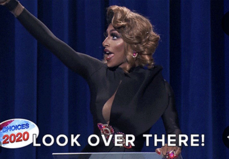 ChloeCondon's tweet photo. Nice try, sir. @jaidaehall did it 1st on @RuPaulsDragRace 🙄🇺🇲 https://t.co/zPGoMssdyv