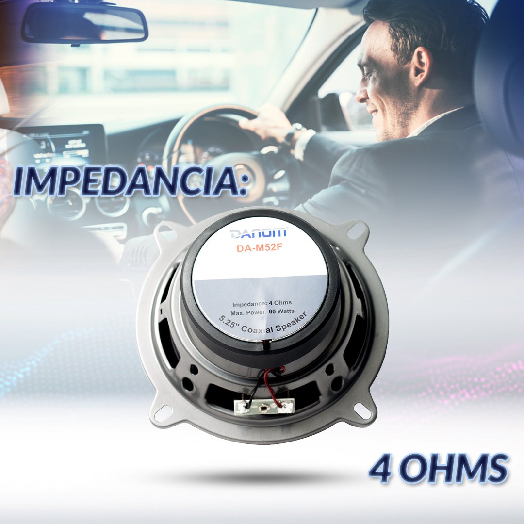 DanomOficial's tweet photo. El coaxial ELITE CA 5.25, es un potente equipo de amplificación que lleva en el centro de su estructura un tweeter de titanium con una medida de 1,75”, al igual que la bobina. Su potencia máxima es 250 WATTS y el RMS 30 WATTS.
#Danom #DanomPro #DanomElite #DanomUltimate #Danom https://t.co/BgbIYCYbB7