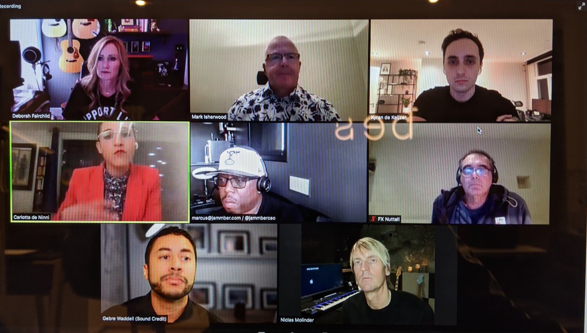 Epic battle royale of creator credit platforms <a href="/DDEXnet/">DDEX</a> #CreatorCreditSummit

<a href="/dnnCarlotta/">Carlotta De Ninni</a>
@jammberceo 
<a href="/GebreWaddell/">Gebre Waddell</a>
<a href="/ai_muso/">Muso.AI</a>
@VEVA_Sound 
<a href="/niclasmolinder/">Niclas Molinder</a>