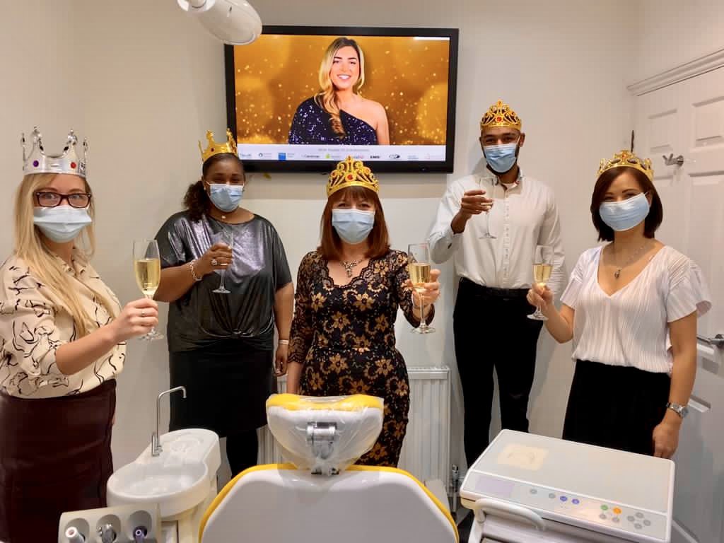 QueensGateOrtho's tweet photo. #dentistryawards20
Having fun with the team! @Dentistry https://t.co/yI2hS7nUFW