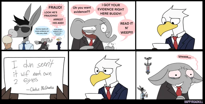 p much how the court cases are coming along 