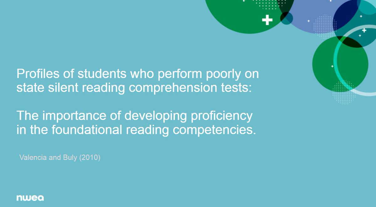 tarce29's tweet photo. Another great @NWEA webinar today! The research about reading fluency is clear! All students MUST have access to grade-level text and beyond. @ElemELAR_NEISD @NEISDCurriculum #textcomplexity #authentictext #equityineducation #readingisfundamental https://t.co/dA8p6uvCNa