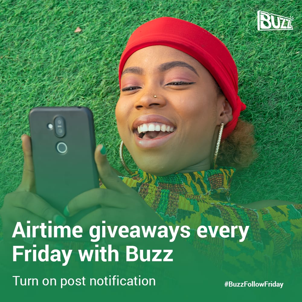 Boomplay_kenya's tweet photo. It's almost here again, have you turned on post notifications? We will be giving out airtime worth up to 1000 bob 🤗 #BuzzFollowFriday https://t.co/V9b6IgxXqk