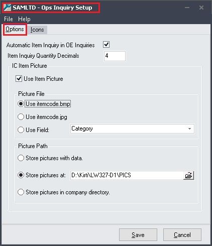 greytrix's tweet image. Learn about the necessary settings that are needed to maintain images using Ops inquiry to display on Item inquiry screen for #Sage300. Know more:bit.ly/32ZVQzD
#InquiryScreen #OpsInquiry #ItemInquiryScreen #Inventory #PictureFileSettings #ICItemInquiry #Setup #Technical