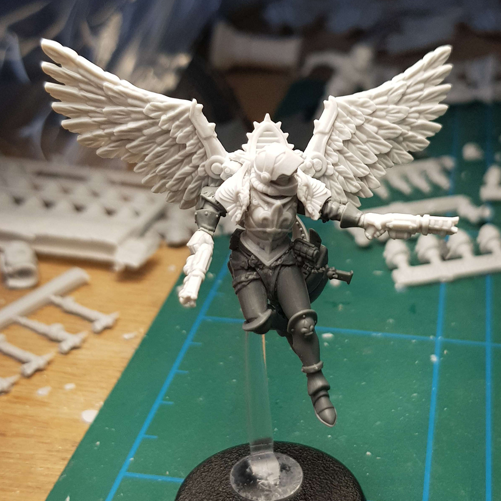 Anvil_Industry's tweet photo. #ConversionCorner using a Games Workshop(TM) Seraphim Squad with Anvil Industry Daughters of the Burning Rose conversion bits.
https://t.co/lMo7Mclo4x
#anvilindustry #miniatures #heroicscale #wargaming #bits #bitz #conversionparts #gamesworkshop #sistersofbattle #burningrose https://t.co/Lb0zTSKW2z