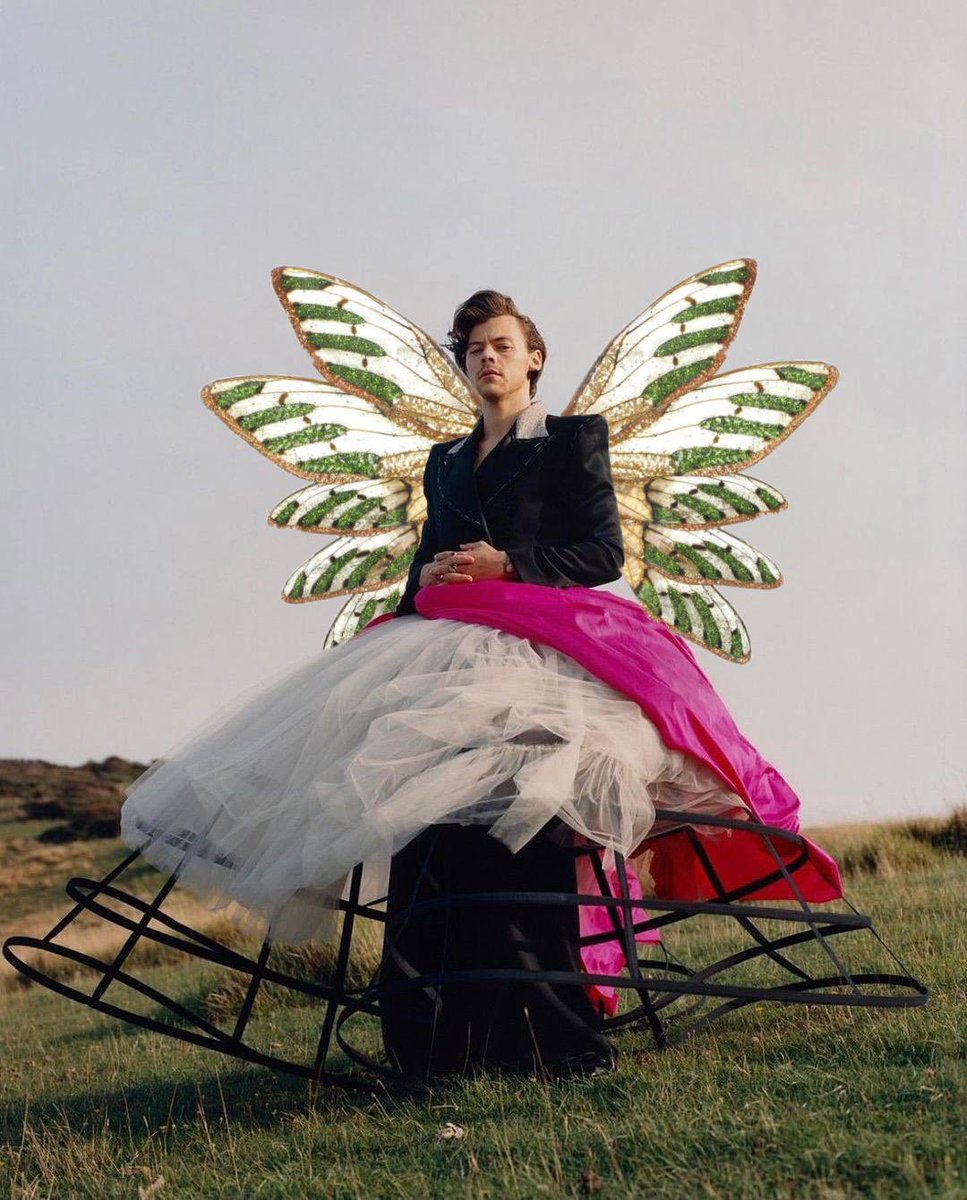 harry styles with wings, a very magical thread;i made all of these so if you save/use pls pls pls rt!!