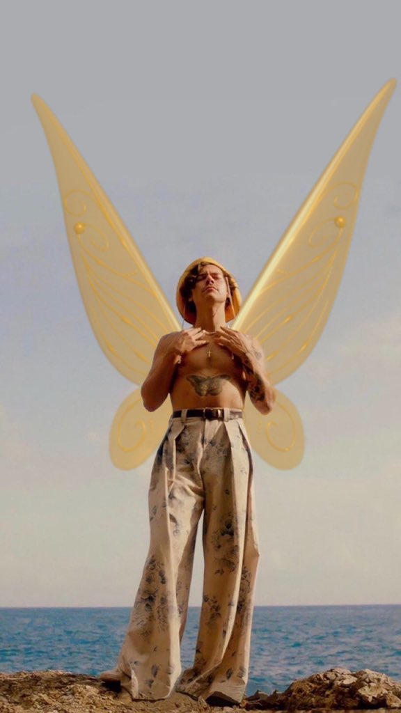 harry styles with wings, a very magical thread;i made all of these so if you save/use pls pls pls rt!!