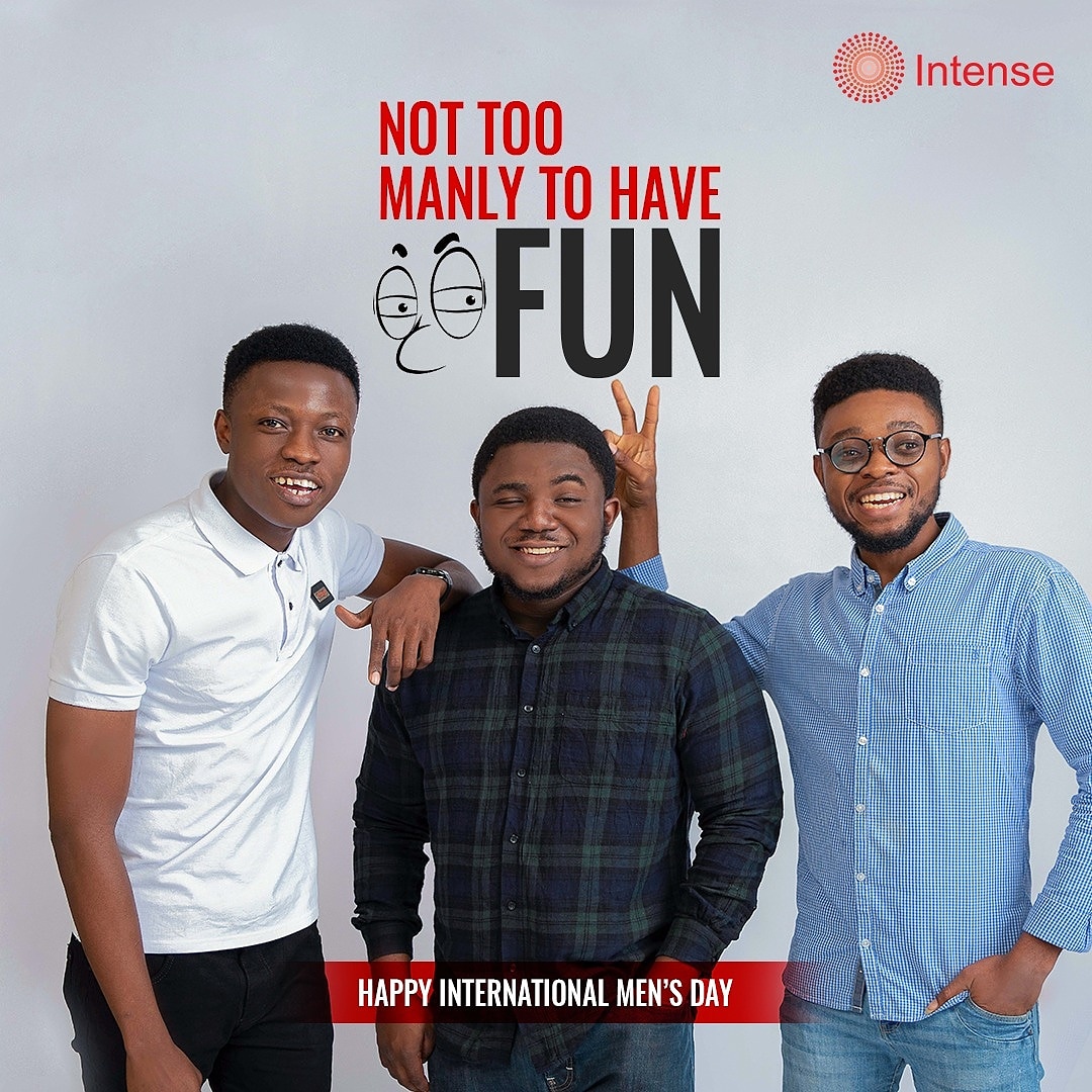 intenseNG's tweet photo. A guy is first human, then man. Cheers to those who respect all men, regardless of their social class, physical looks, religion, qualification or occupation.
#intense #intensedigital #intensifiers #weareintense #manly #mensday #bemanly #beaman #manup #happyinternationalmensday https://t.co/GEQh4rphUf