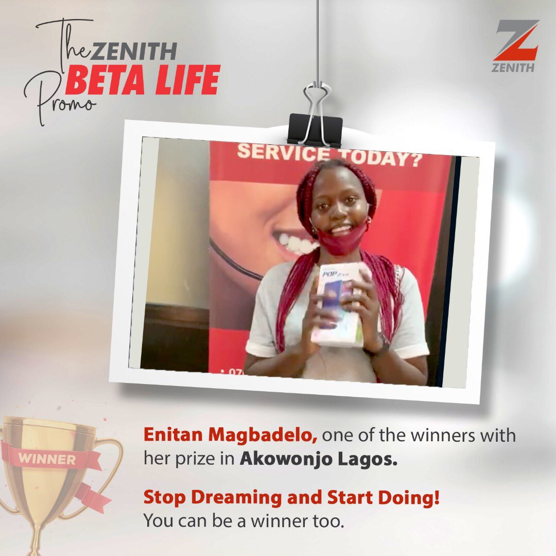 Zenith Bank tweet media