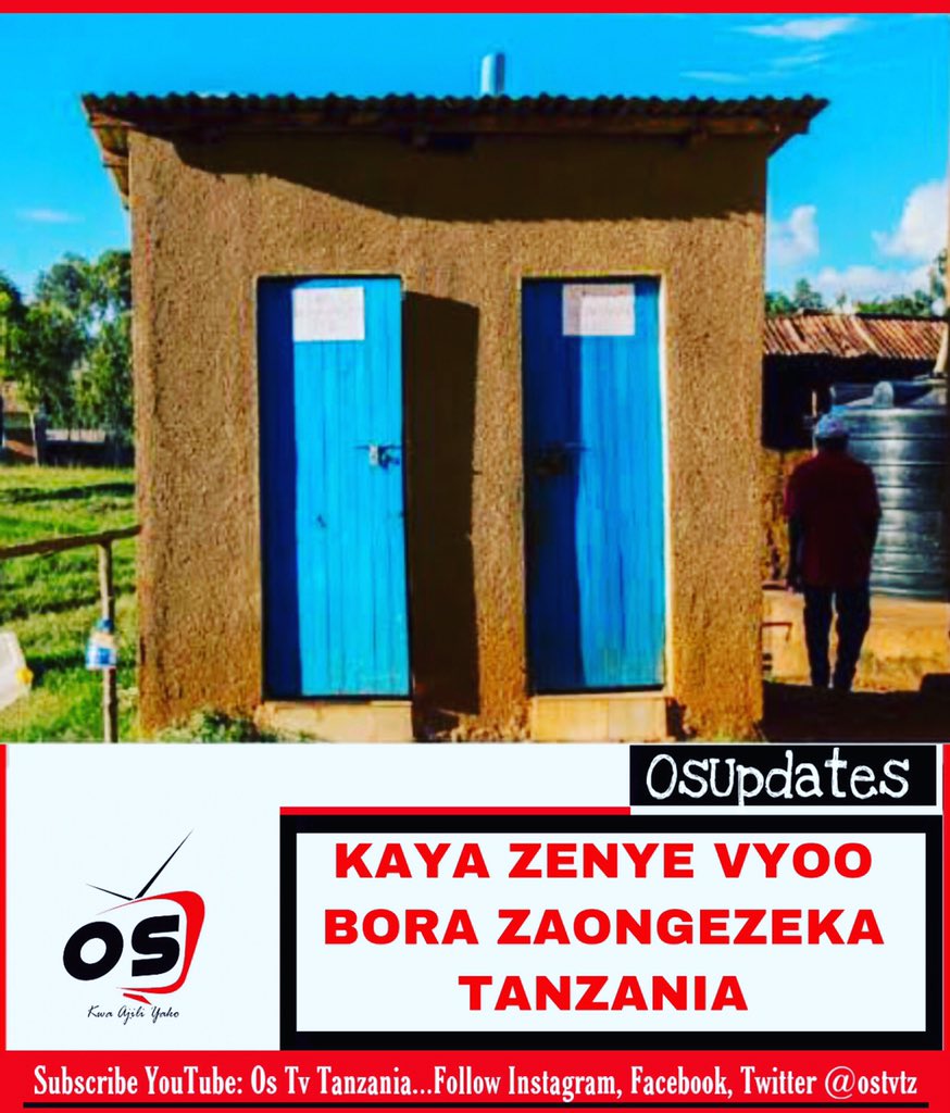Kaya zenye vyoo Bora nchini Tanzania zimeongezeka kutoka Asilimia 59 mwaka 2019 hadi kufikia Asilimia 63.7 mwezi juni mwaka 2020.
Mkurugenzi wa Huduma za Kinga Wizara ya Afya, Jinsia, Wazee na Watoto ndugu Leonard Subi, amesema lengo la Dunia ni kila kaya kuwa na choo Bora.