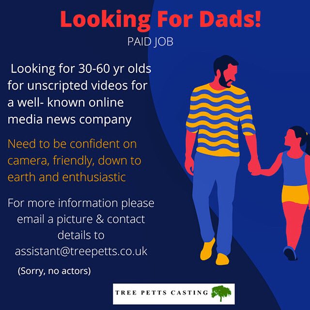 Know anyone? Please apply ASAP so you can self tape this weekend!