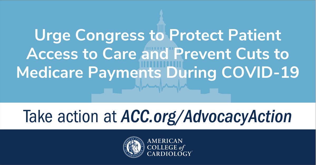 #ACCGrassroots: Without swift Congressional action, implementation of budget neutrality policies will have devastating impacts on Medicare patients and access to care. Take action here: bit.ly/35IDvc3 #ACCAdvocacy