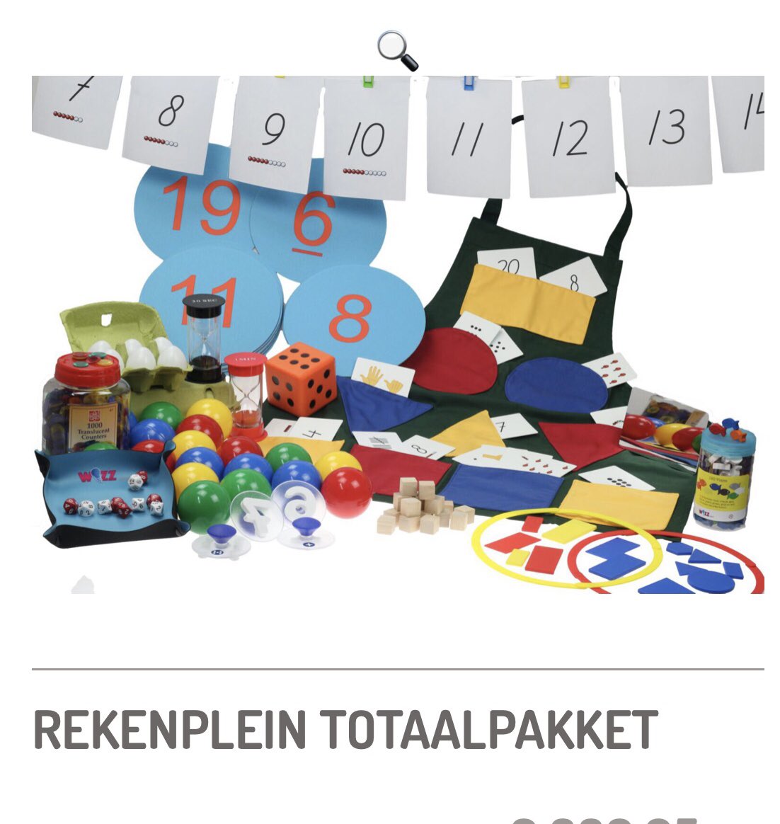 Vandaag het Rekenplein totaalpakket ontvangen. Wat een fantastisch pakket. Zeer mooi en bruikbaar materiaal. #rekenen #kleuters. Complimenten en bedankt <a href="/SpelWizz/">Wizz Spel</a>             wizz-spel.nl/product/rekenp…