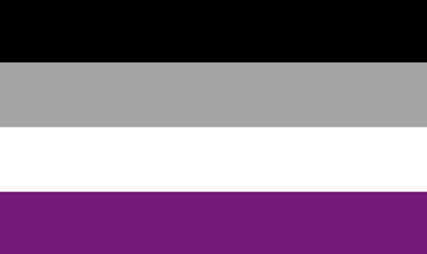 4. Asexual Pride Flag 