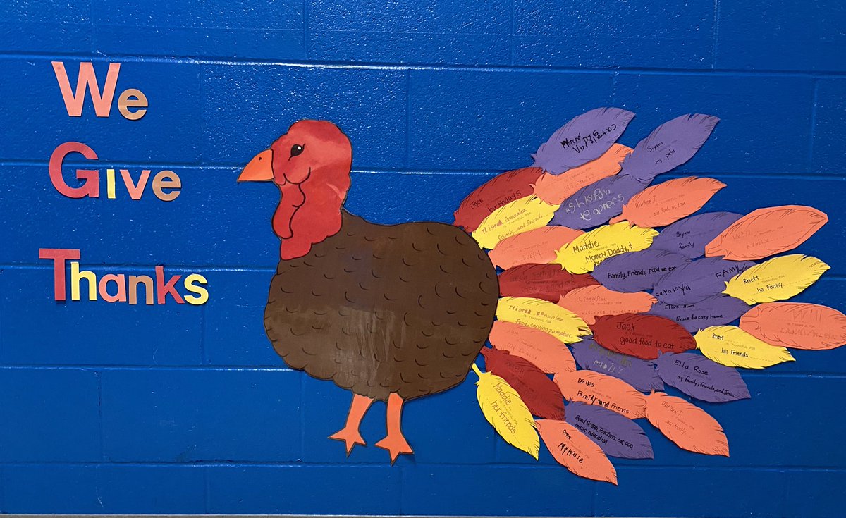 Mrs Morrow’s Minions are thankful for so many things this year! #BESTies