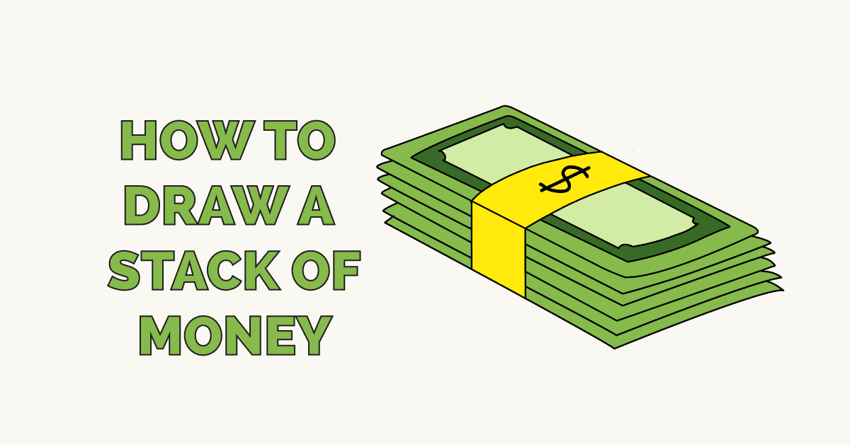 How to Draw A Money Bag Step by Step