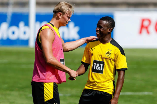 He will shatter the BuLi record of the youngest player to play in the league (held by Nuri Sahin)Even Erling Haaland has said Moukoko is miles better than he (or anyone in world football) was at15! But has also stated how important it is not to kill him with pressure.
