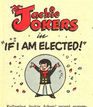 Beyond the cover, let's peak inside the issue. President Nixon is not just a cameo, but a major player in the story. Jackie is impersonating a famous senator at a night club, when he is taken by some agents to go see the President.