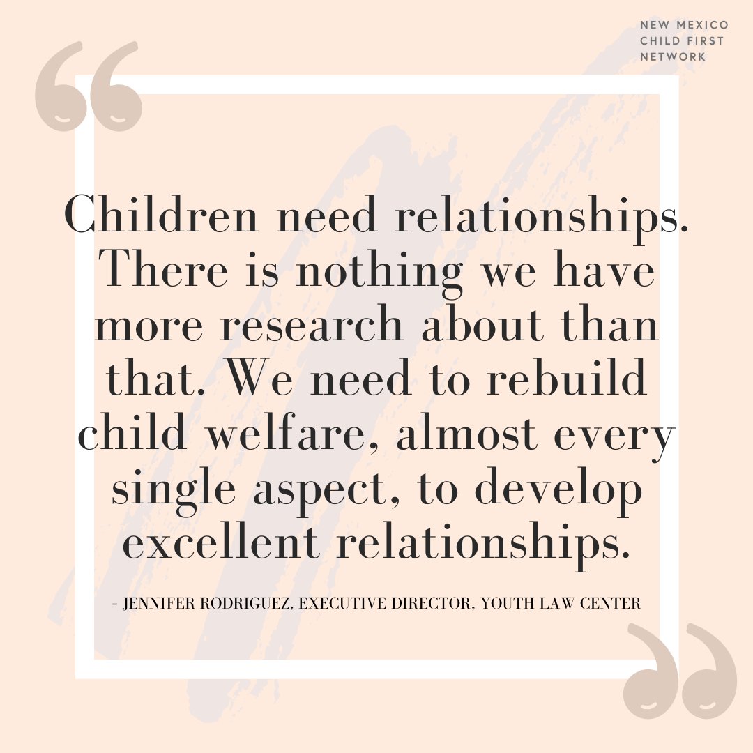 nmchildfirst's tweet photo. Imagine a child welfare system organized around a single principle: Every child deserves excellent parenting, every day.
https://t.co/sd03ZACRwF
#NMChildFirst #ChildWelfare #FosterCare #NationalAdoptionMonth #nmlegis #nmleg #qpi4kids https://t.co/0oRecE9RAI