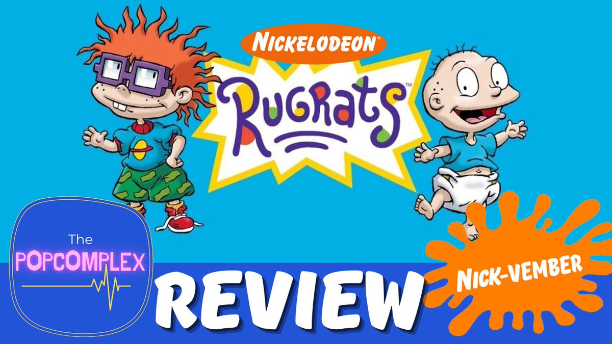 popcomplex's tweet photo. The PopComplex reviews Nickelodeon’s Rugrats continuing the NICKvember celebration!
#nicktoons #rugrats 
https://t.co/DgGzZXHvXY https://t.co/Zo940LXQr4