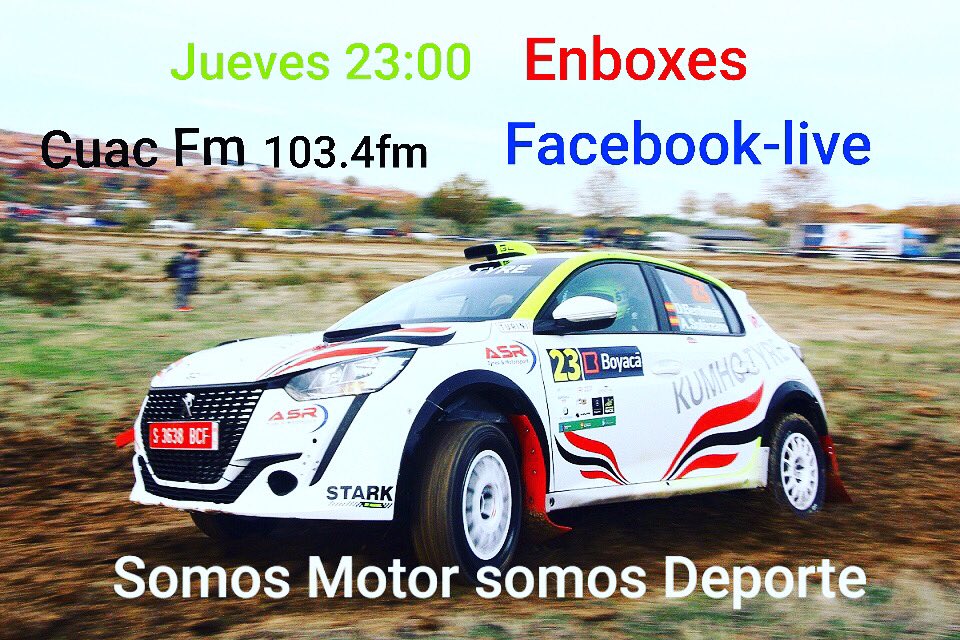 enboxes's tweet photo. #jueves desde @cuacfm a partir de las 23:00 te espera @enboxes #motor #rally #motogp #enboxesprogramademotor #tortilla #empanadas #diversion https://t.co/Y3YjtXQ9RK