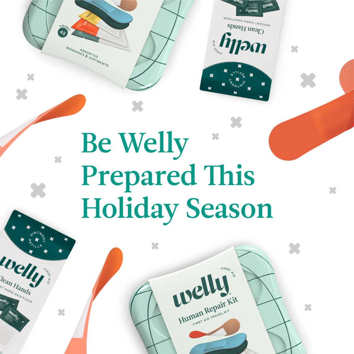 WellyFirstAid's tweet photo. Attention holiday road trippers - Make sure you're prepared for those trips over the river and through the woods with your Welly first aid supplies + remedies. https://t.co/QBHX5NSycU #getwelly #wellyprepared https://t.co/M8Hdcqzbk5