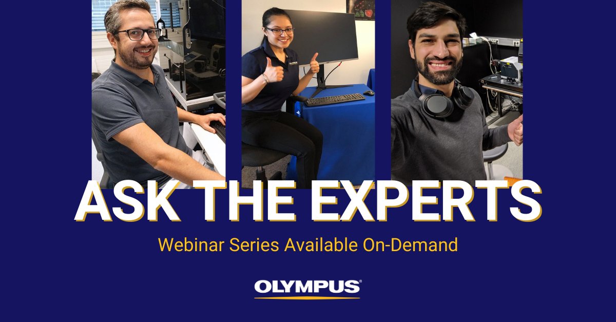 Evident_LS's tweet photo. #ICYMI - Our "Ask the Webinars" are now available on-demand! Click here to hear from our experts and learn about topics such as #multiplexing and deep tissue imaging to #livecell super resolution imaging. Learn more - https://t.co/BRSpxbsk5g https://t.co/ovvSc2tbU3