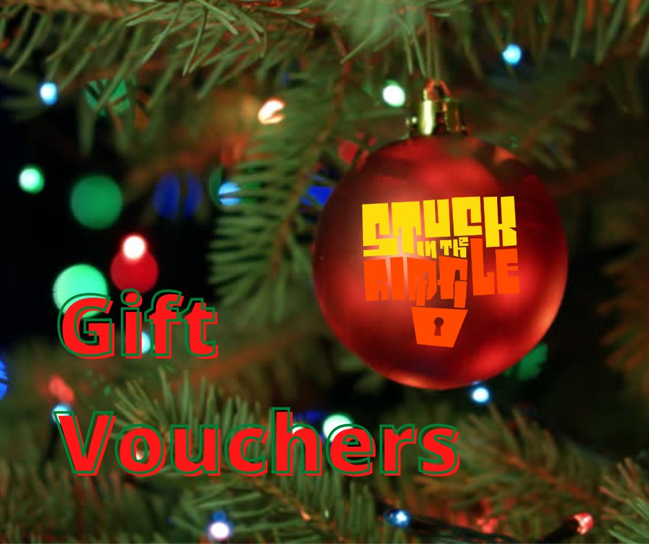 Stuck_Riddle's tweet photo. With all this spare time on your hands it seems like a good opportunity to do some Christmas shopping!

We thought we'd help you out by selling some gift vouchers...

Buy online here >> https://t.co/PwfeEemFNz https://t.co/b7ecxMuxfS