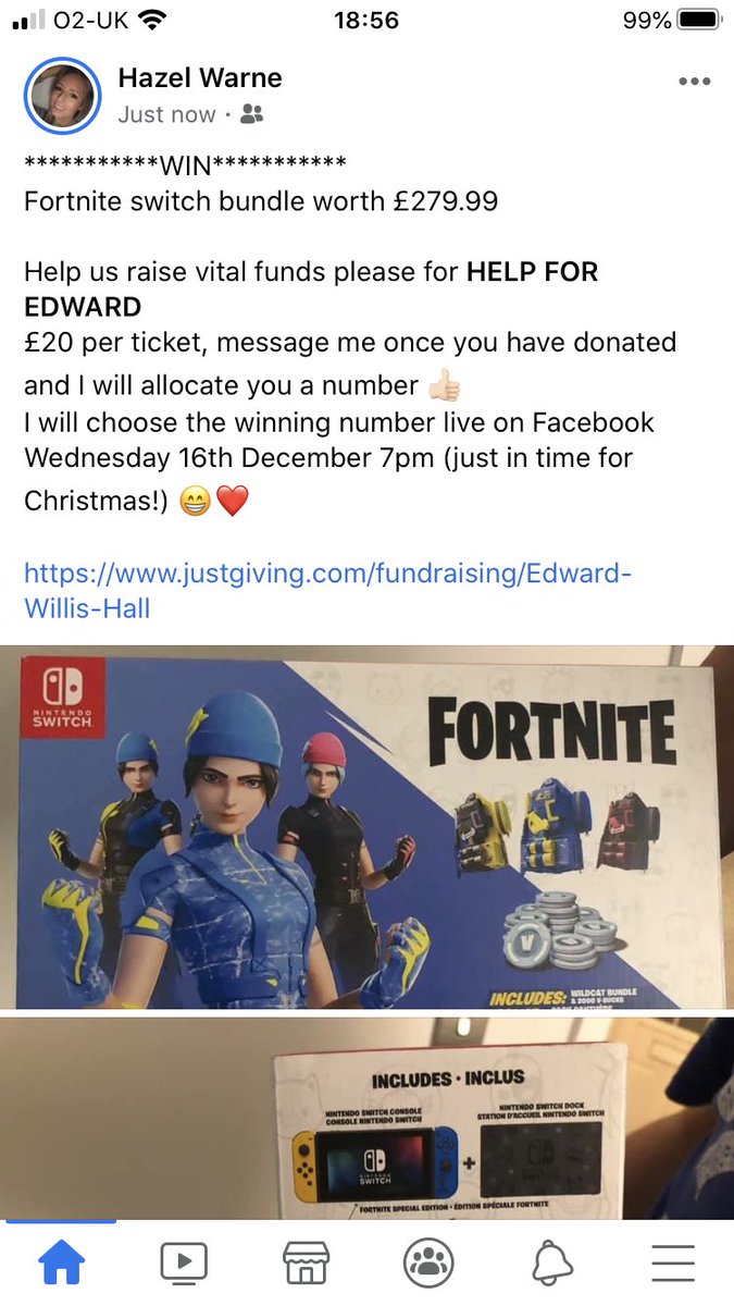 HelpforEdward's tweet image. ********WIN******** Help us raise funds for #helpforedward 🙏 justgiving.com/fundraising/Ed…