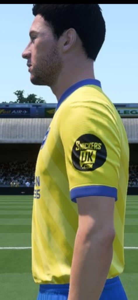 SnickersUKcom's tweet photo. FIFA21 just got a whole lot better! @EASPORTSFIFA @OfficialBHAFC @BHAFCWomen #FIFA21 #officialsleevesponsor #football #SnickersUK https://t.co/PCzTg4pFA9