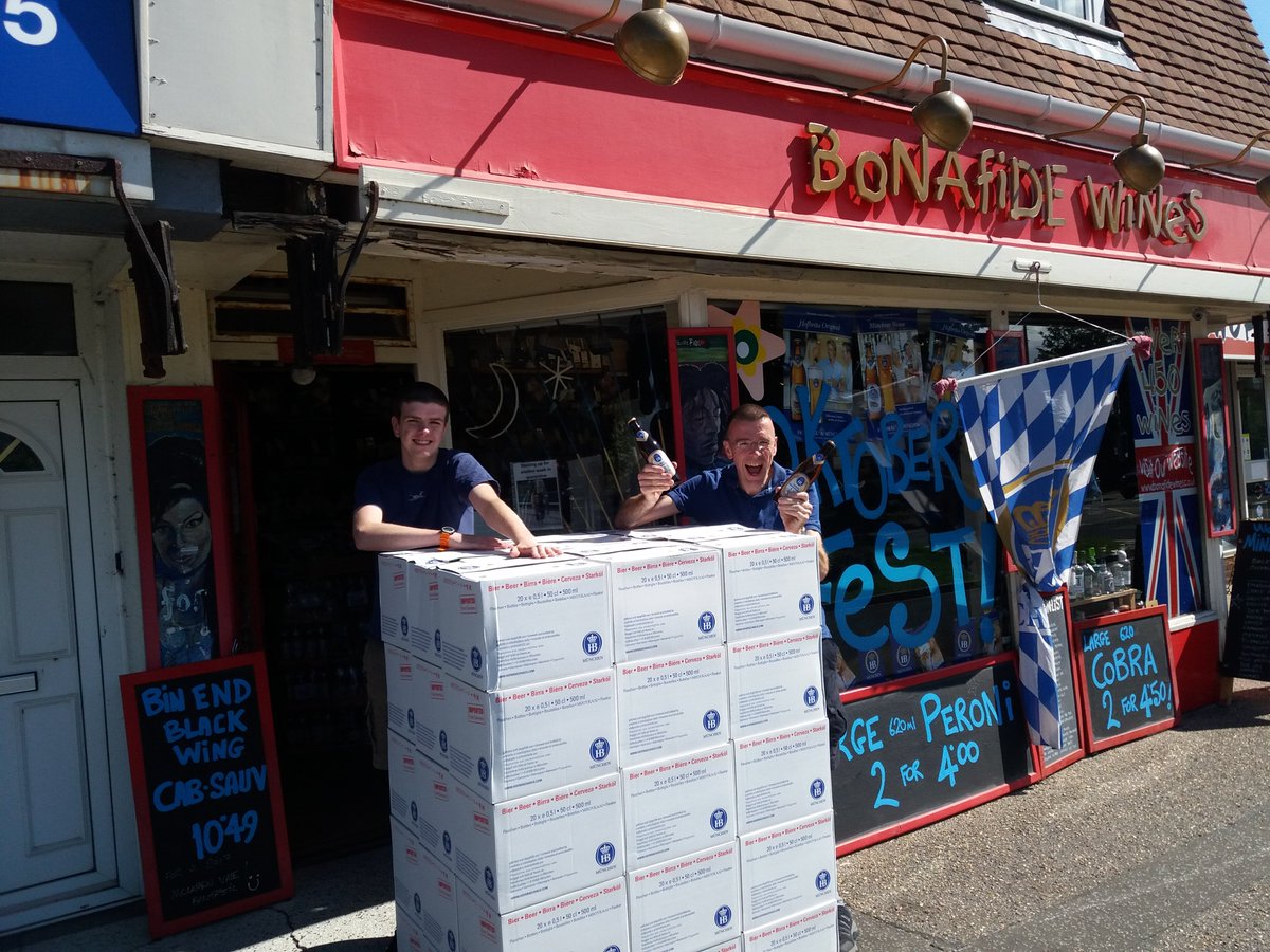 Look what is in stock, come and get it. Delivering locally email graham.bonafide@gmail.com or call 01202 485965 #oktoberfestpilsener #Oktoberfest2020 #Oktoberfestbeer