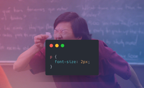 Please,

Make fonts visible again…

#CSS #programmingMemes