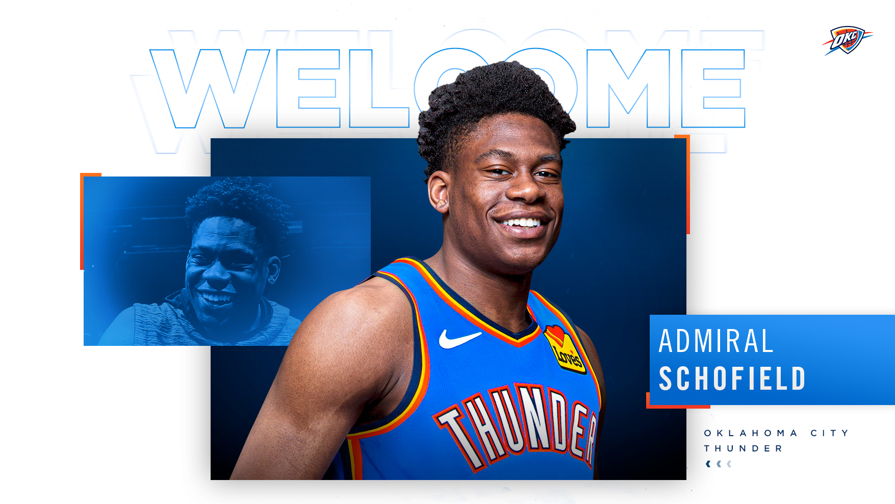 OKC THUNDER on Twitter: "Welcome to OKC, Admiral Schofield! @admiralelite15  | #ThunderUp… "