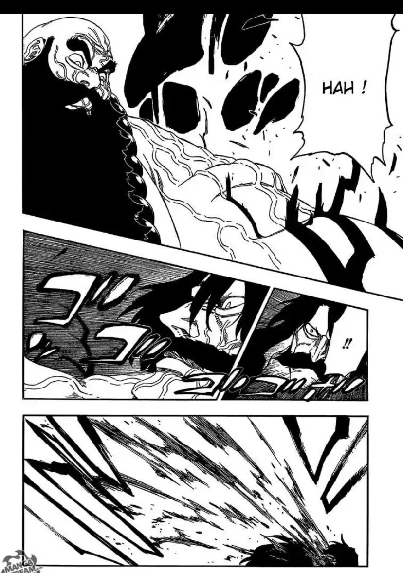 Sa résistance et sa force physique son tel qu’il brisera le blut veine de Yhwach alors que ce dernier est dans son corps et explosera le visage de Yhwach par la même occasion