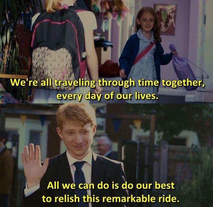 Movie Quotes on Twitter: "About Time https://t.co/WvVtqGaI17" / Twitter
