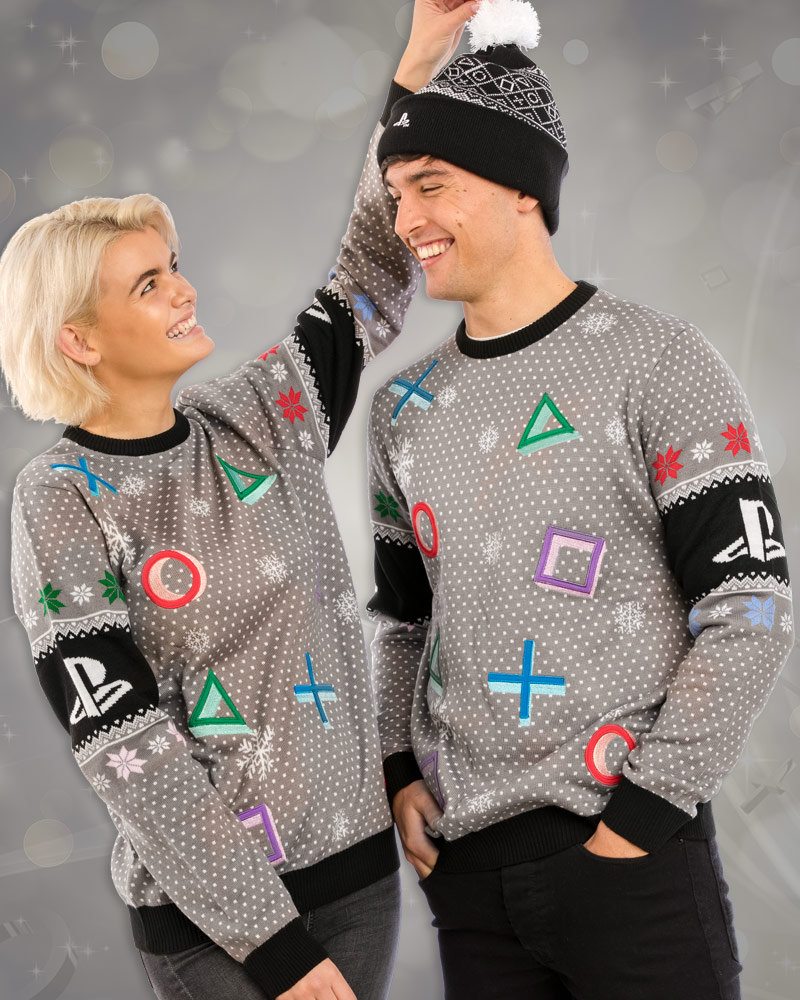 NumskullDesigns's tweet photo. 🎄Why not add this stylish Official PlayStation Christmas Jumper to your attire!🎄
👉https://t.co/fQVpJr25ng
.
.
.
#PS5 #PlayStation #MyPS5 https://t.co/jLF5Fx4vEQ