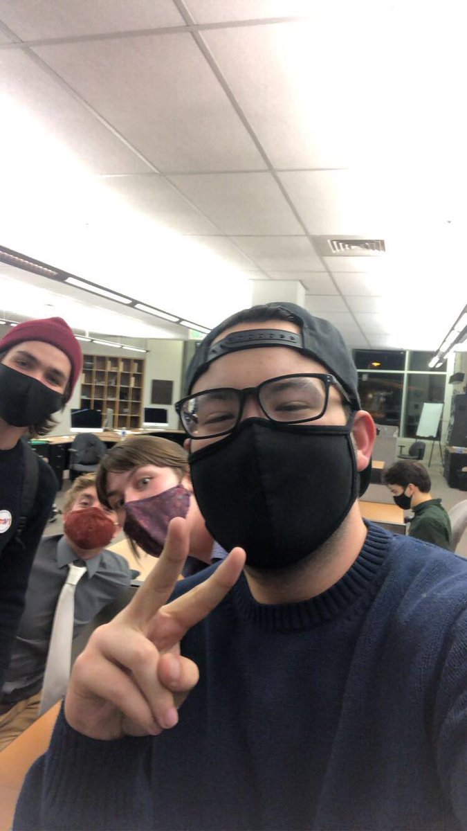 Officially the last time I’ll be sitting at this desk. Im so grateful to have had the privilege to do what I love this past year. Thank you to people like <a href="/SmithAnnMolly/">Molly Smith</a> <a href="/baileyrhelton/">bailey rose</a> and <a href="/ProfFaust/">Rory Faust</a> for believing in me. Bigger opportunities are coming! Thank you <a href="/jackcentral/">The Lumberjack</a>