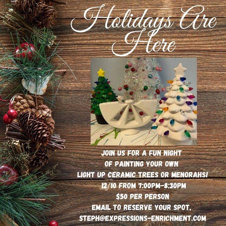 expressions_en's tweet photo. Check out our latest Holiday event! https://t.co/NOBCHSPHrG