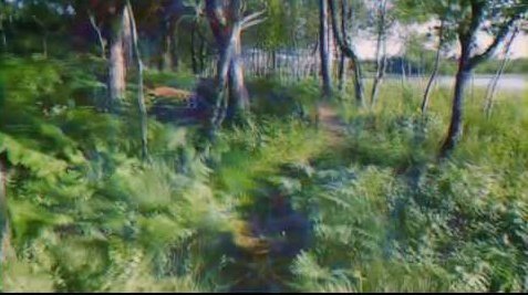 Your brain is nice enough to do this for other dimensions beyond time. Raw vibrant aetherial energy pulses around you. It vibrates and throbs in patterns. Certain drugs lift this veil at great cost to your spirit, soulless AI programs built to interpret images can mirror it.