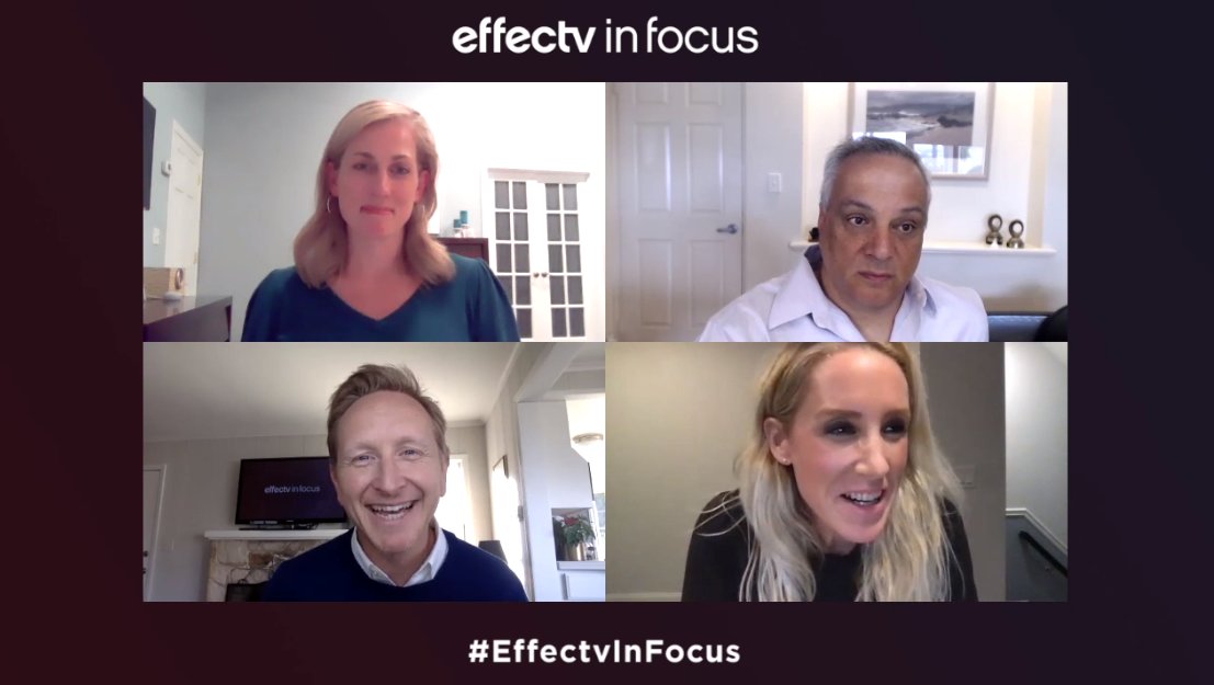 ComcastAd's tweet photo. .@jacrothwell: “What would you say to brands that have yet to put money into TV?”

@JoKinsellaTVS: “What are you waiting for?” 🤣🤣🤣

#EffectvInFocus #TheHaloEffect https://t.co/z20mOkaHn9