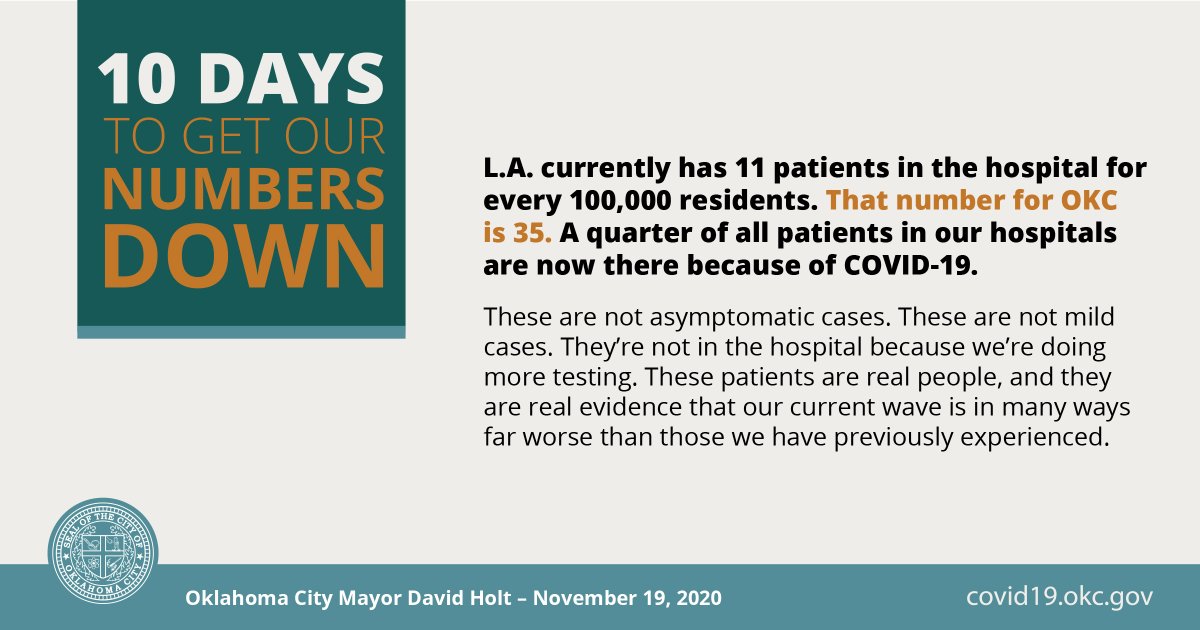 “These patients represent 484 families that have a lot of anxiety right now.” – Mayor  @DavidfHolt