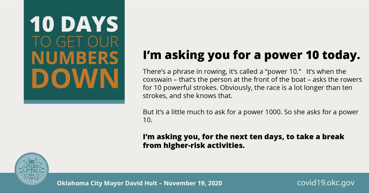 “You know how fast we got into this current wave?   About ten days. In just ten days, we went from around 300 cases per day to around 800 cases per day.” – Mayor  @DavidfHolt