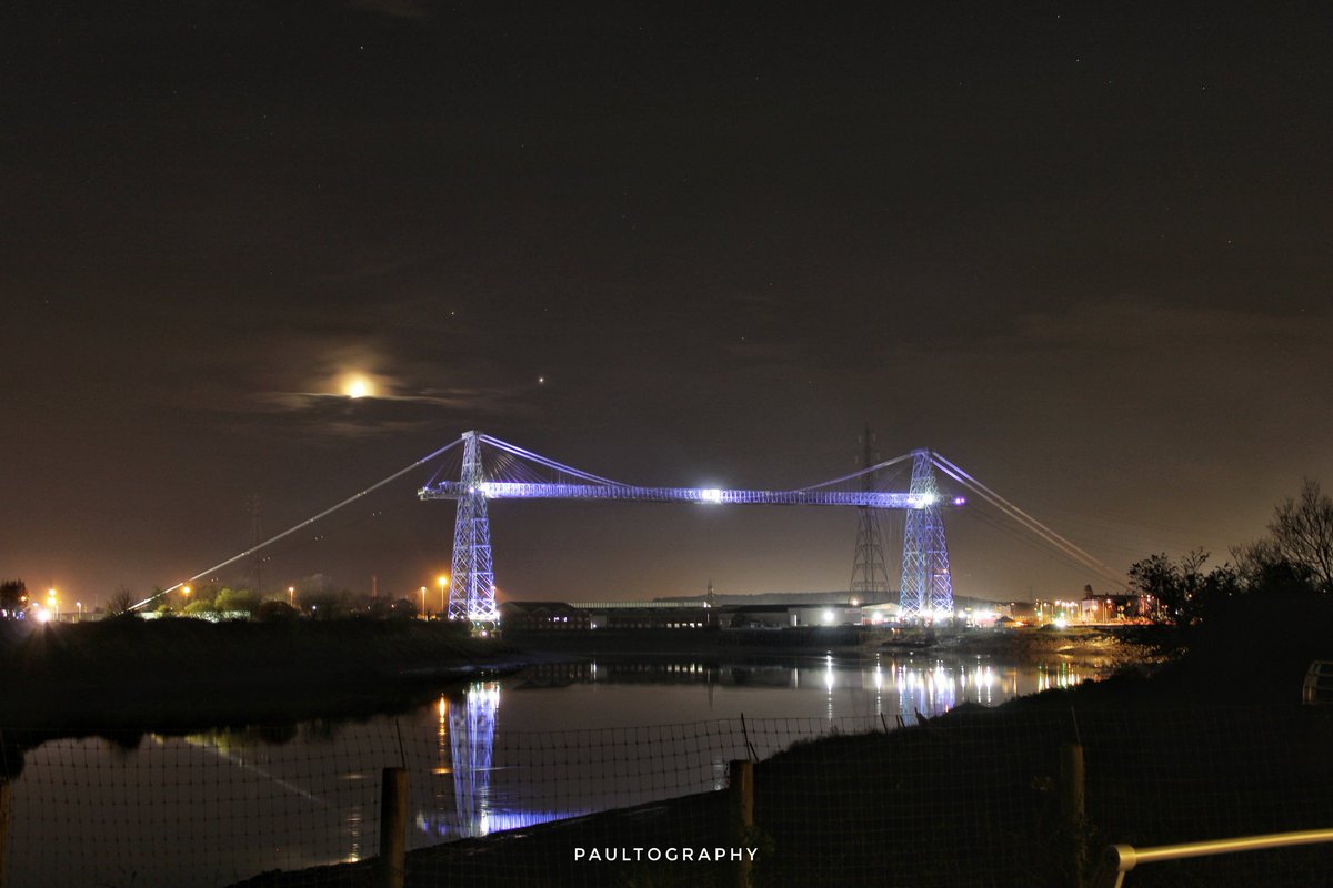 slimboyfat88's tweet photo. @PanCAN @southwalesargus Newport Transporter Bridge all lit up this evening #purpleforapurpose #NewportTransporterBridge
#NewportatNight
#Pancan
#WorldPancreaticCancerDay https://t.co/nH3k4uszKg