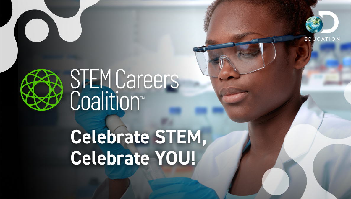 DiscoveryEd's tweet photo. One year ago, we launched the #STEMCareersCoalition to empower educators to teach STEM effectively, foster equity + access to quality education, and build the next generation of solution-seekers.

We're thrilled to add new members to join in our effort: https://t.co/SUvDp14dxL https://t.co/EM6Rw1GAS5
