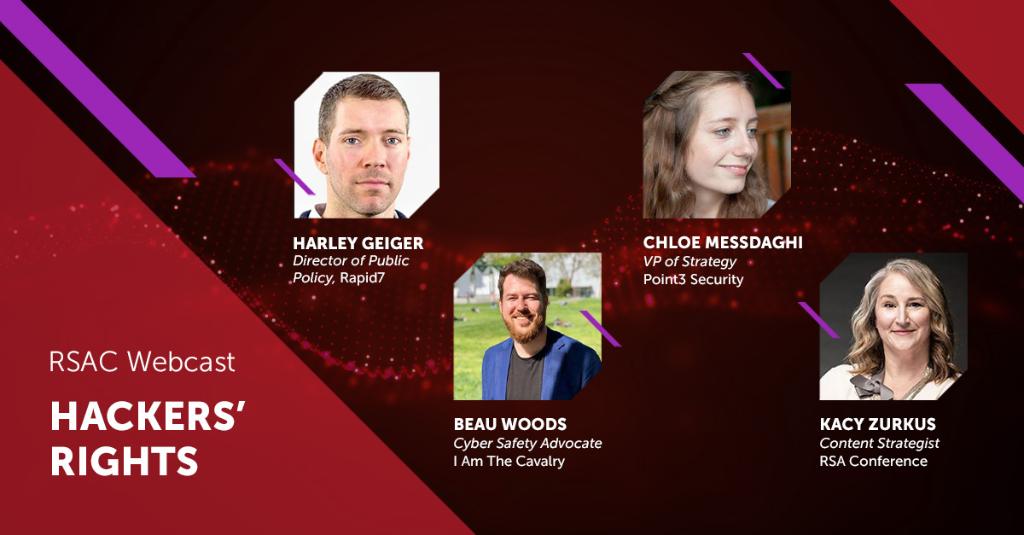OneRSAC's tweet photo. Do you understand the difference between a #hacker and an attacker? The words are often used interchangeably, but they are far from synonymous. Learn more in this upcoming #RSAC webcast with @beauwoods, @ChloeMessdaghi &amp; @HarleyGeiger on December 10. https://t.co/3JOGJMCRqd https://t.co/blf1WB6EGx