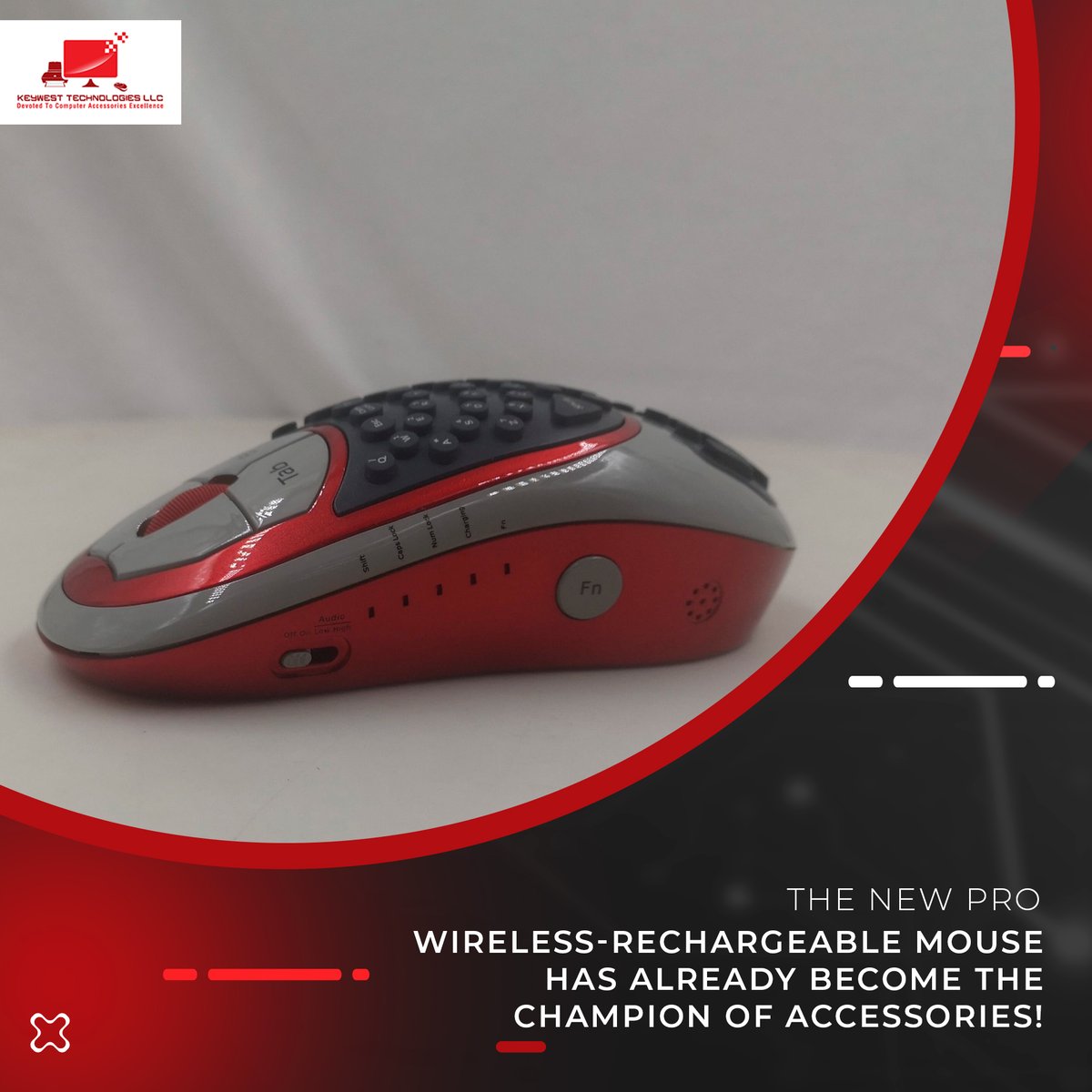 LlcKeywest's tweet photo. Super functional mouse with a built-in alphanumeric keyboard that comes with operational keystroke audio response.

Visit Now: https://t.co/VgmspzuSE3 

#keywesttechnologiesllc #mousewireless #laptop #headset https://t.co/LzXqZaDdrX