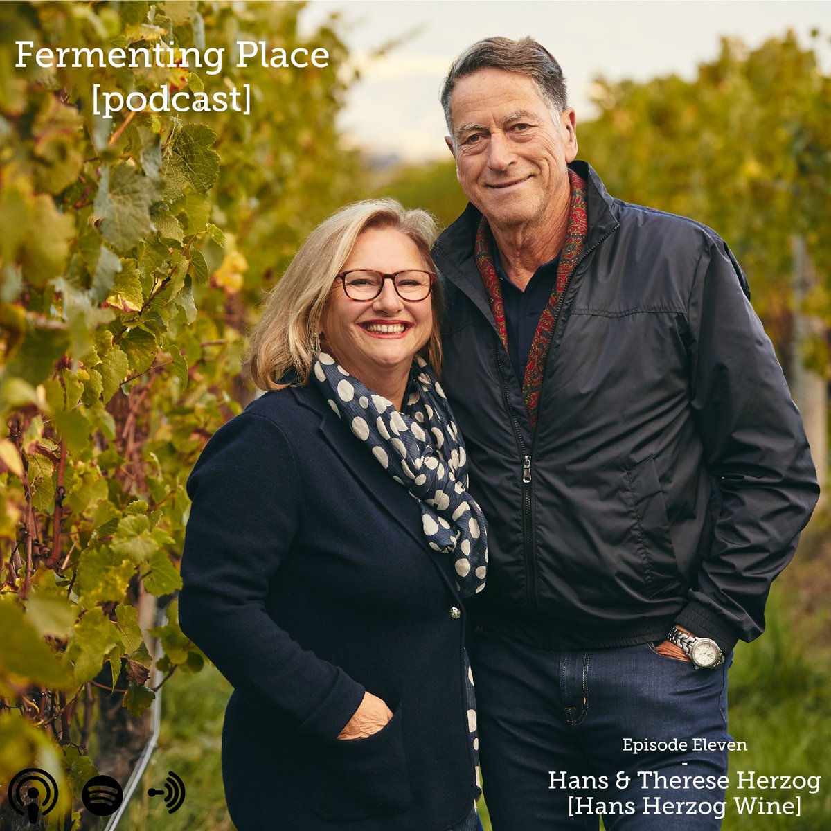 My guests for Episode Eleven of the Fermenting Place [podcast] are Hans and Therese Herzog from Hans Herzogwine from Marlborough, New Zealand. 
Hans and Therese are the dynamic duo behind one of New Zealand's most revered wine labels...